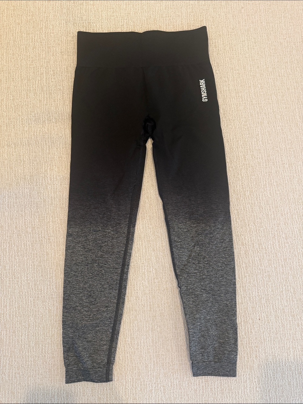 Gymshark Ombre High-Waist Leggings - Black & Gray